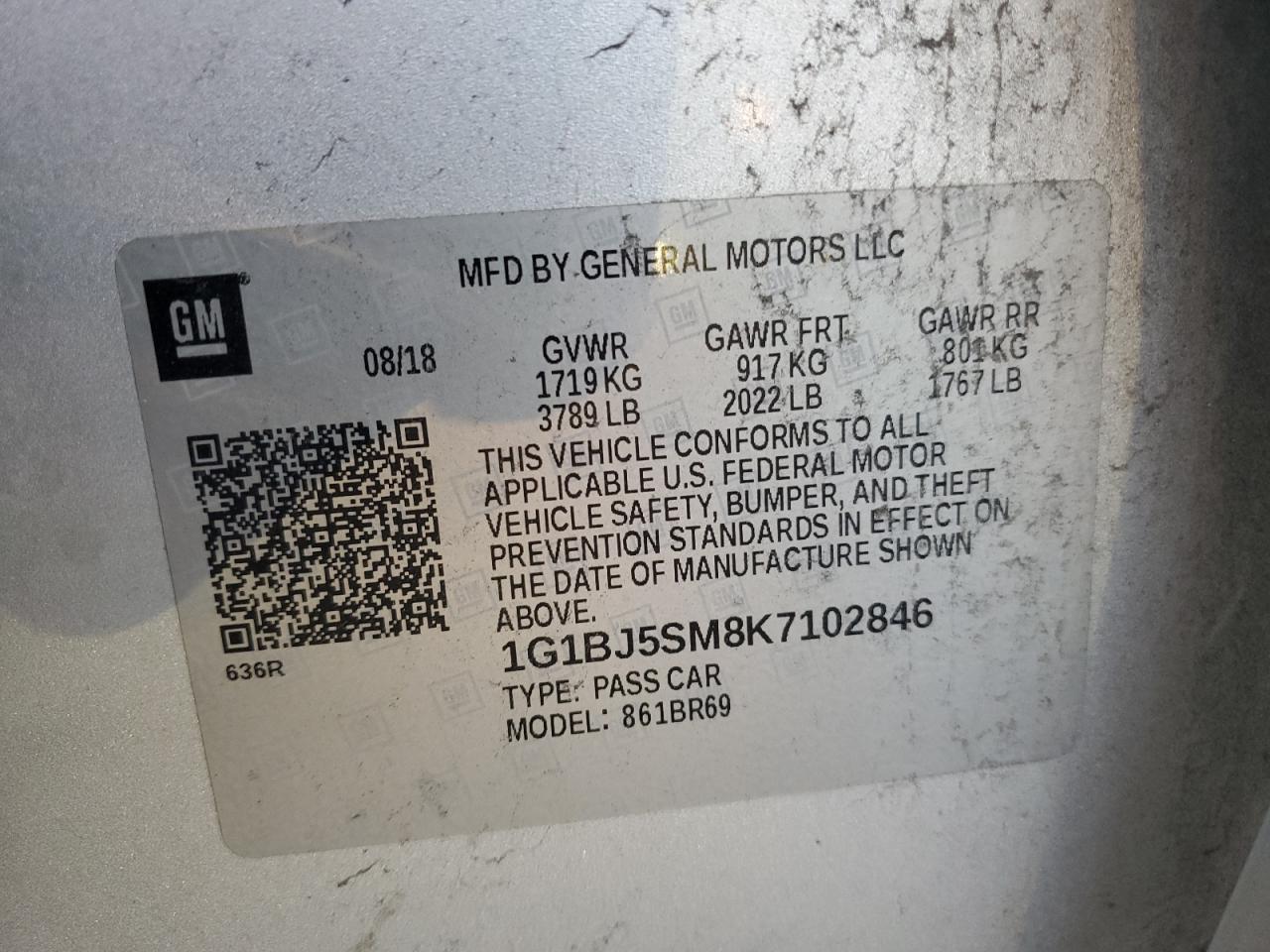 2019 Chevrolet Cruze - Image 12