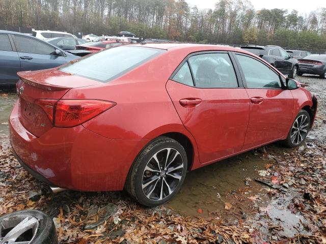  TOYOTA COROLLA 2019 Czerwony