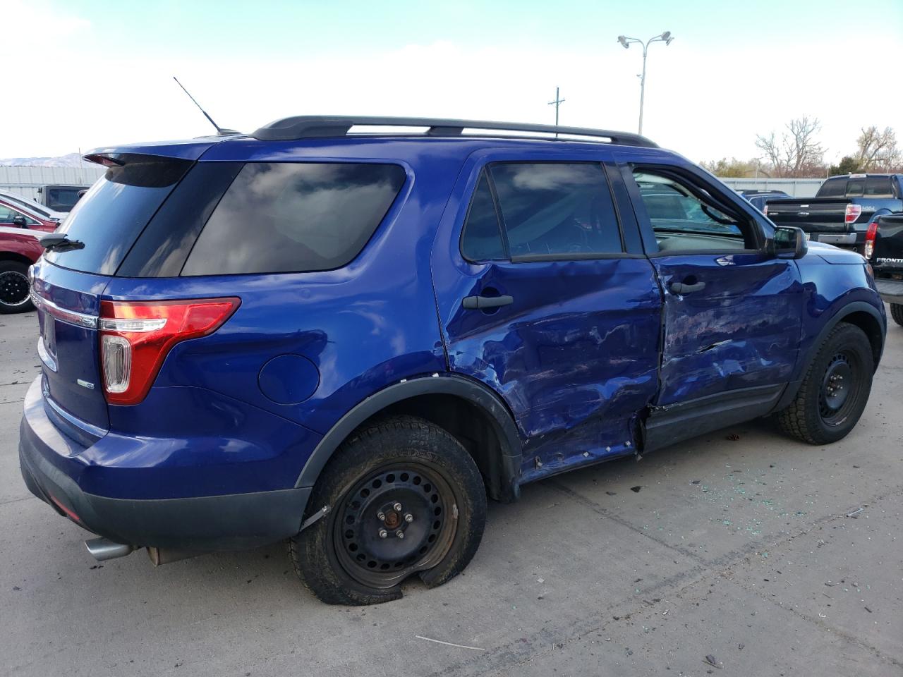 VIN 1FM5K8B81DGC92705 2013 FORD EXPLORER no.3