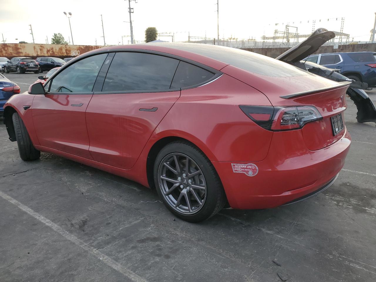 VIN 5YJ3E1EA5LF804435 2020 TESLA MODEL 3 no.2