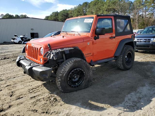 SUVs JEEP WRANGLER 2015 Pomarańczowy