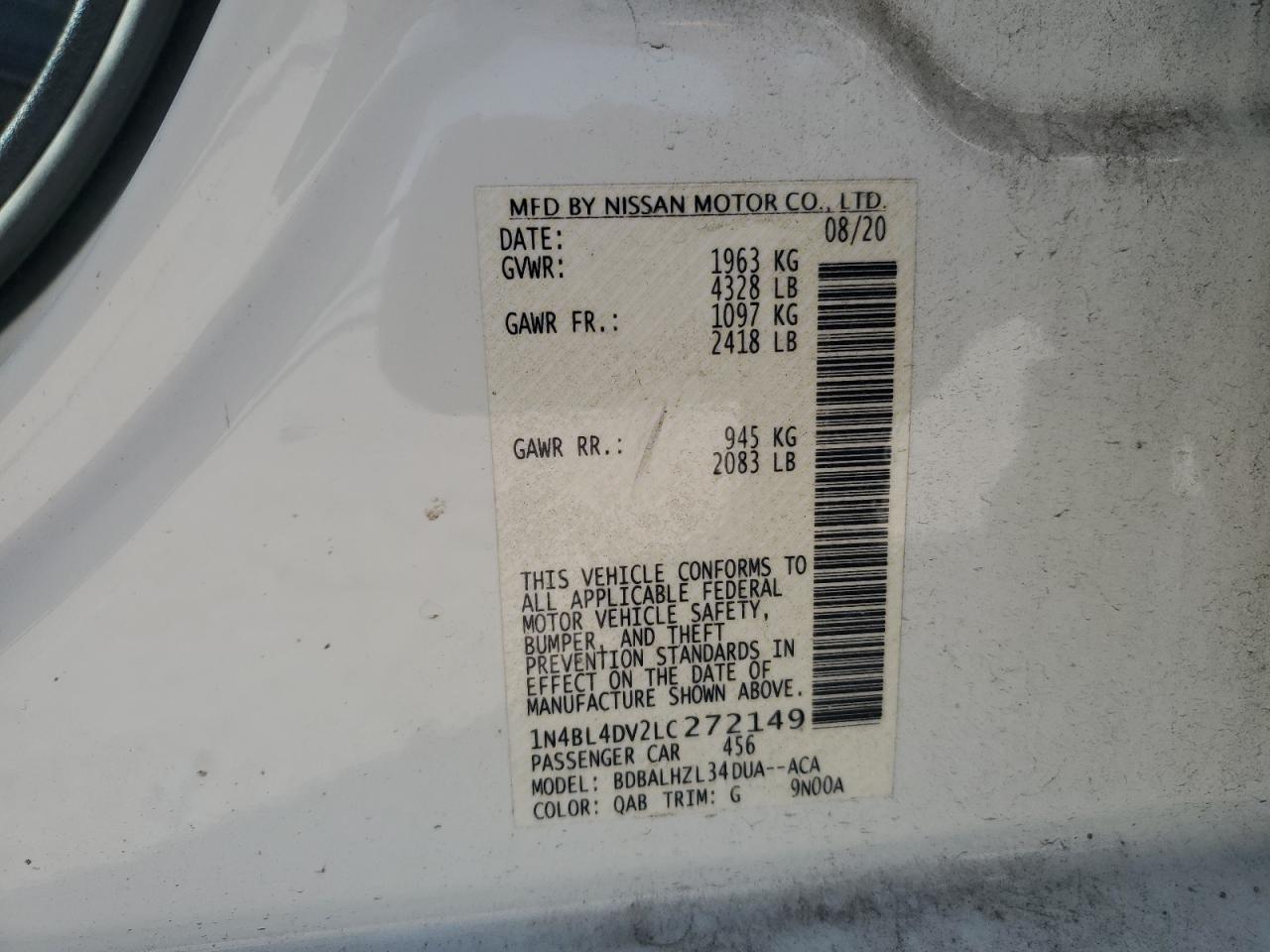 2020 Nissan Altima - Image 12