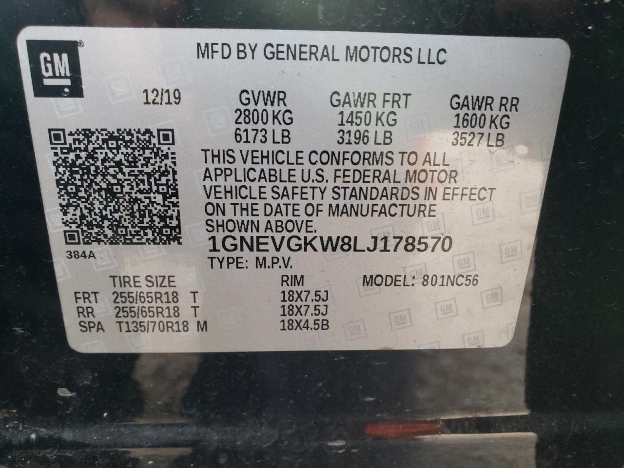 2020 Chevrolet Traverse - Image 15