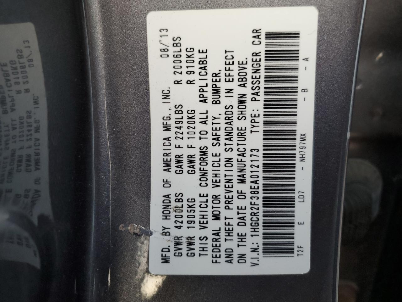 2014 Honda Accord - Image 12