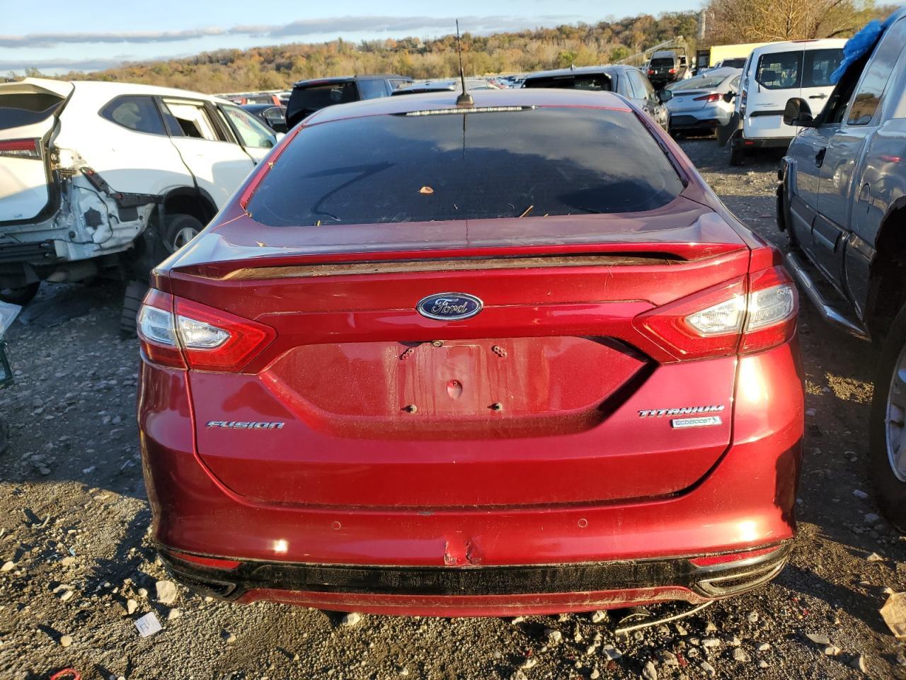 2014 Ford Fusion Titanium VIN: 3FA6P0K95ER135926 Lot: 79537844