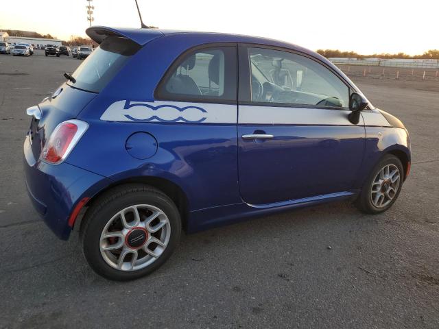  FIAT 500 2014 Синий