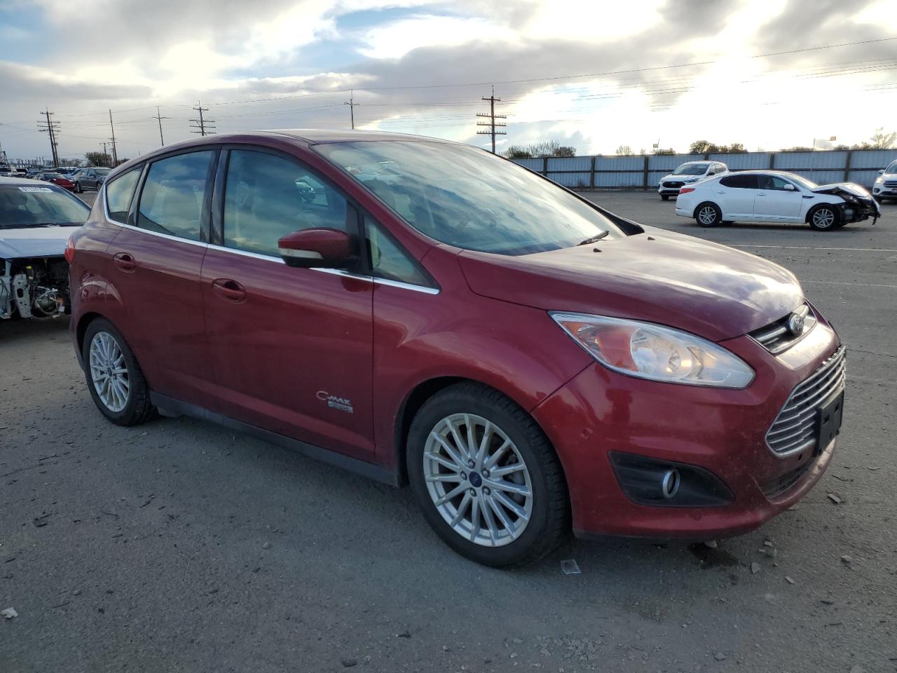 VIN 1FADP5CU3FL108831 2015 FORD CMAX no.4