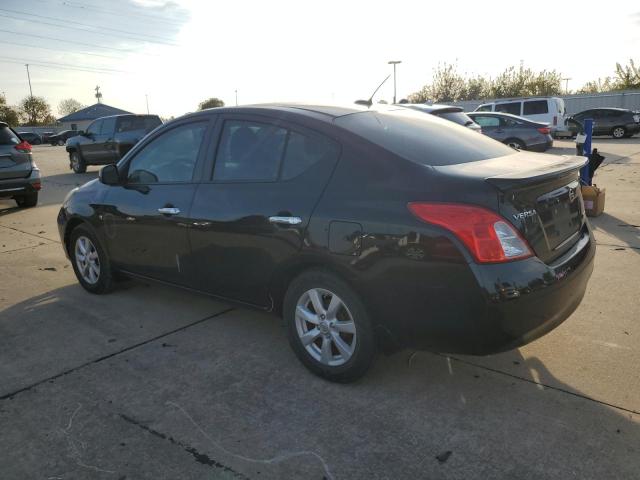  NISSAN VERSA 2012 Black