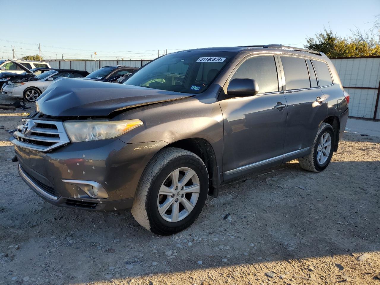 VIN 5TDZA3EH4DS031713 2013 TOYOTA HIGHLANDER no.1