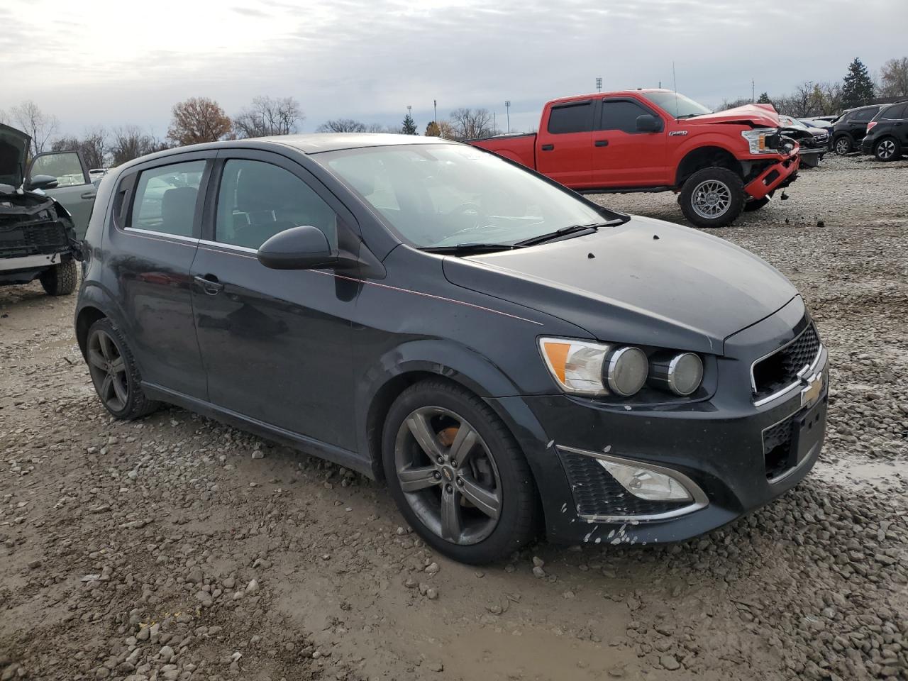 VIN 1G1JG6SB5E4163169 2014 CHEVROLET SONIC no.4