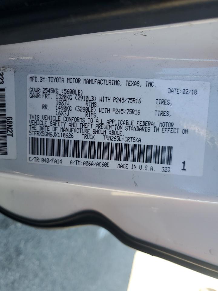2018 Toyota Tacoma - Image 12
