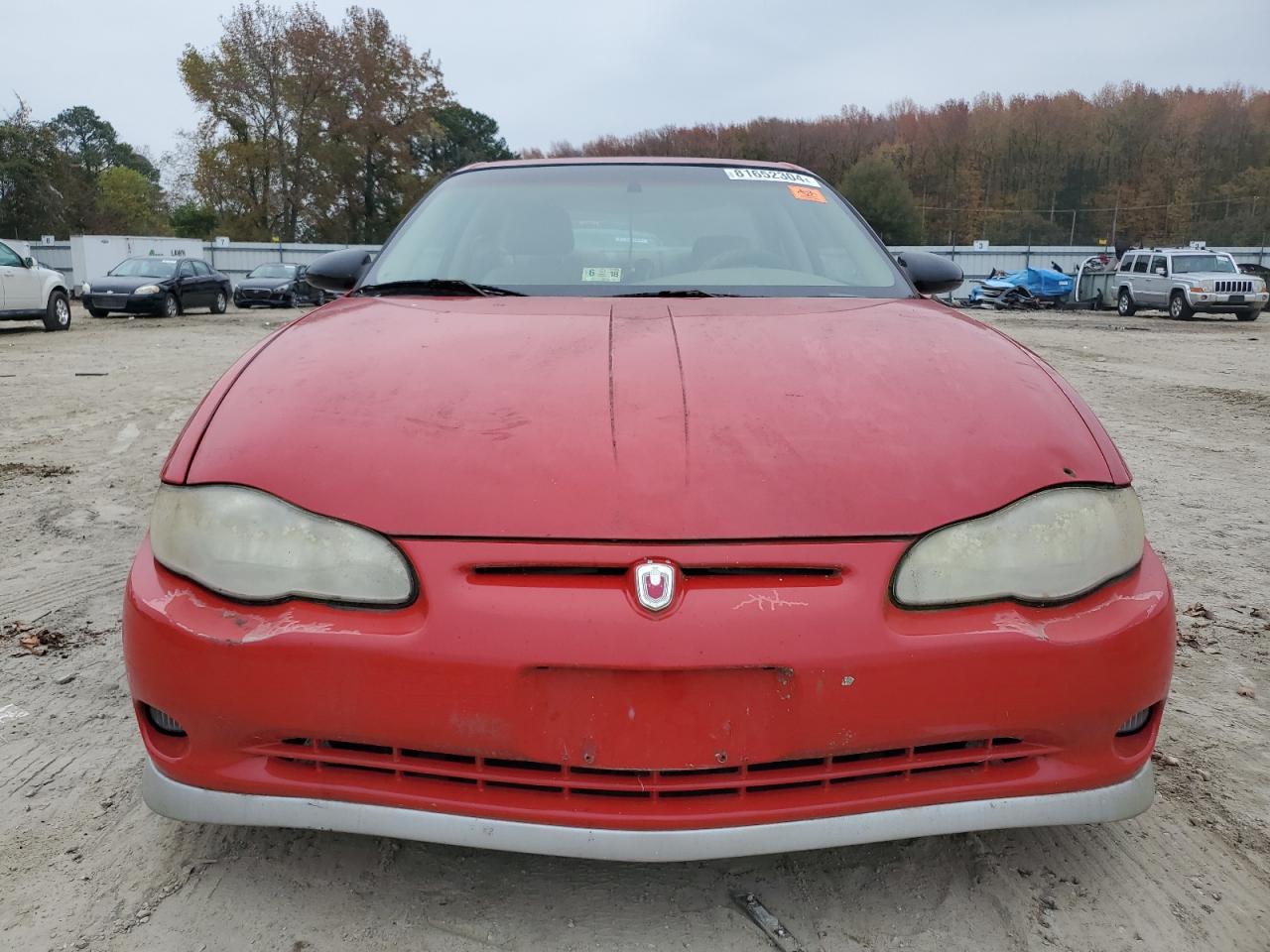 2003 Chevrolet Monte Carlo Ss VIN: 2G1WX12K339295897 Lot: 81652304