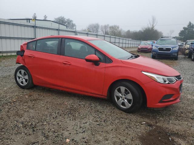  CHEVROLET CRUZE 2016 Красный