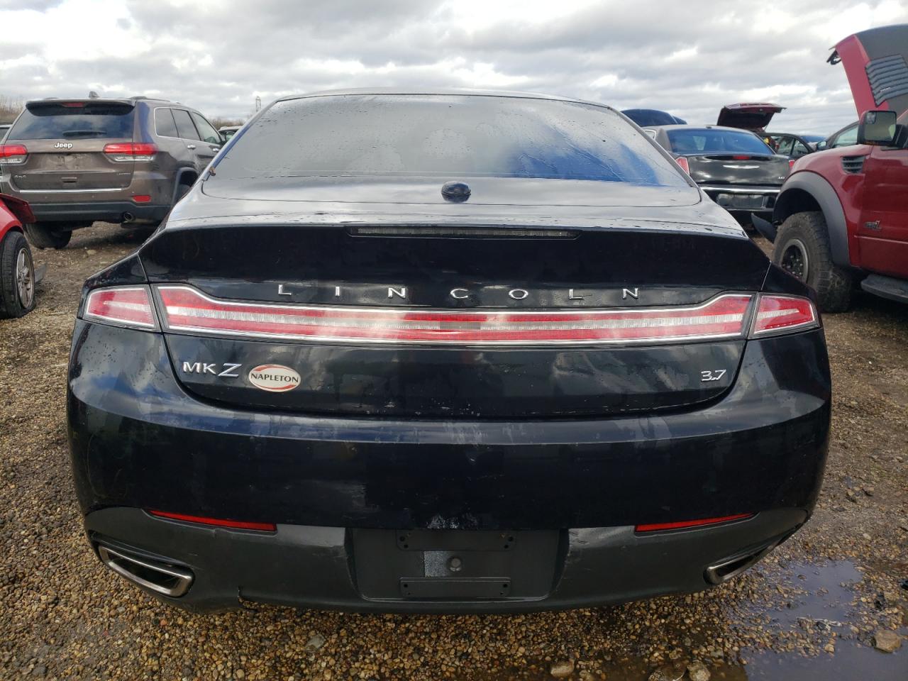 VIN 3LN6L2GK8ER802089 2014 LINCOLN MKZ no.6