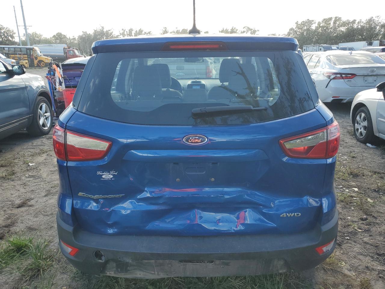 2021 Ford Ecosport S VIN: MAJ6S3FL1MC399048 Lot: 80205064