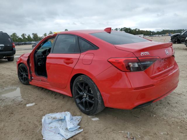 HONDA CIVIC 2022 Красный