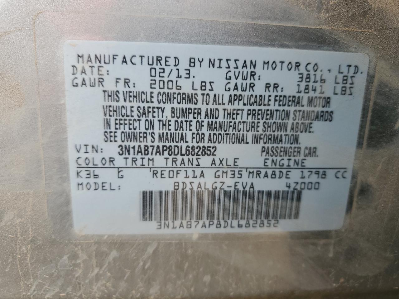 2013 Nissan Sentra - Image 12