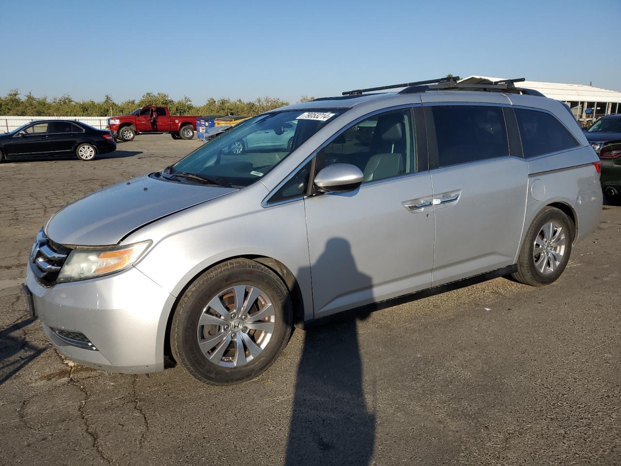 2014 Honda Odyssey Exl VIN: 5FNRL5H69EB091573 Lot: 79053214