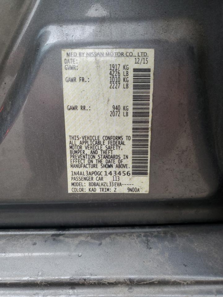 1N4AL3AP0GC143456 2016 NISSAN ALTIMA - Image 12