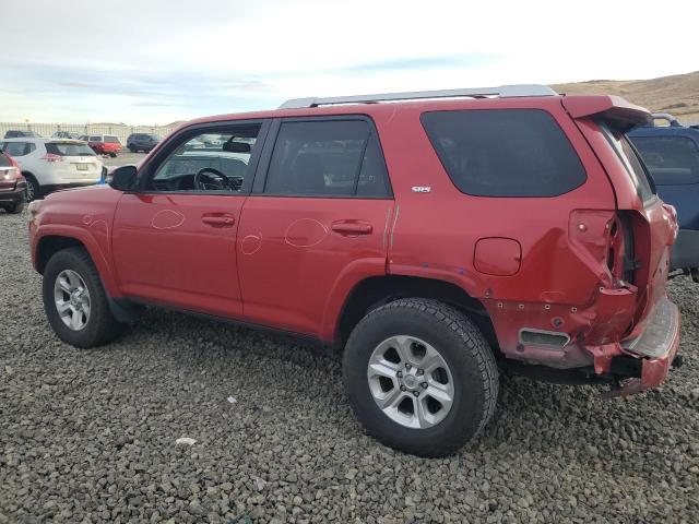  TOYOTA 4RUNNER 2018 Czerwony