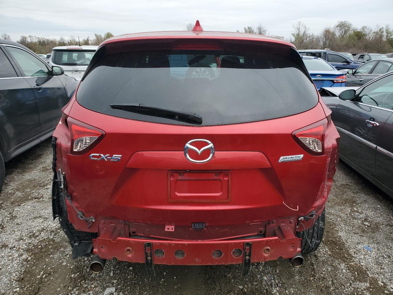 VIN JM3KE2CY5E0373962 2014 MAZDA CX-5 no.6