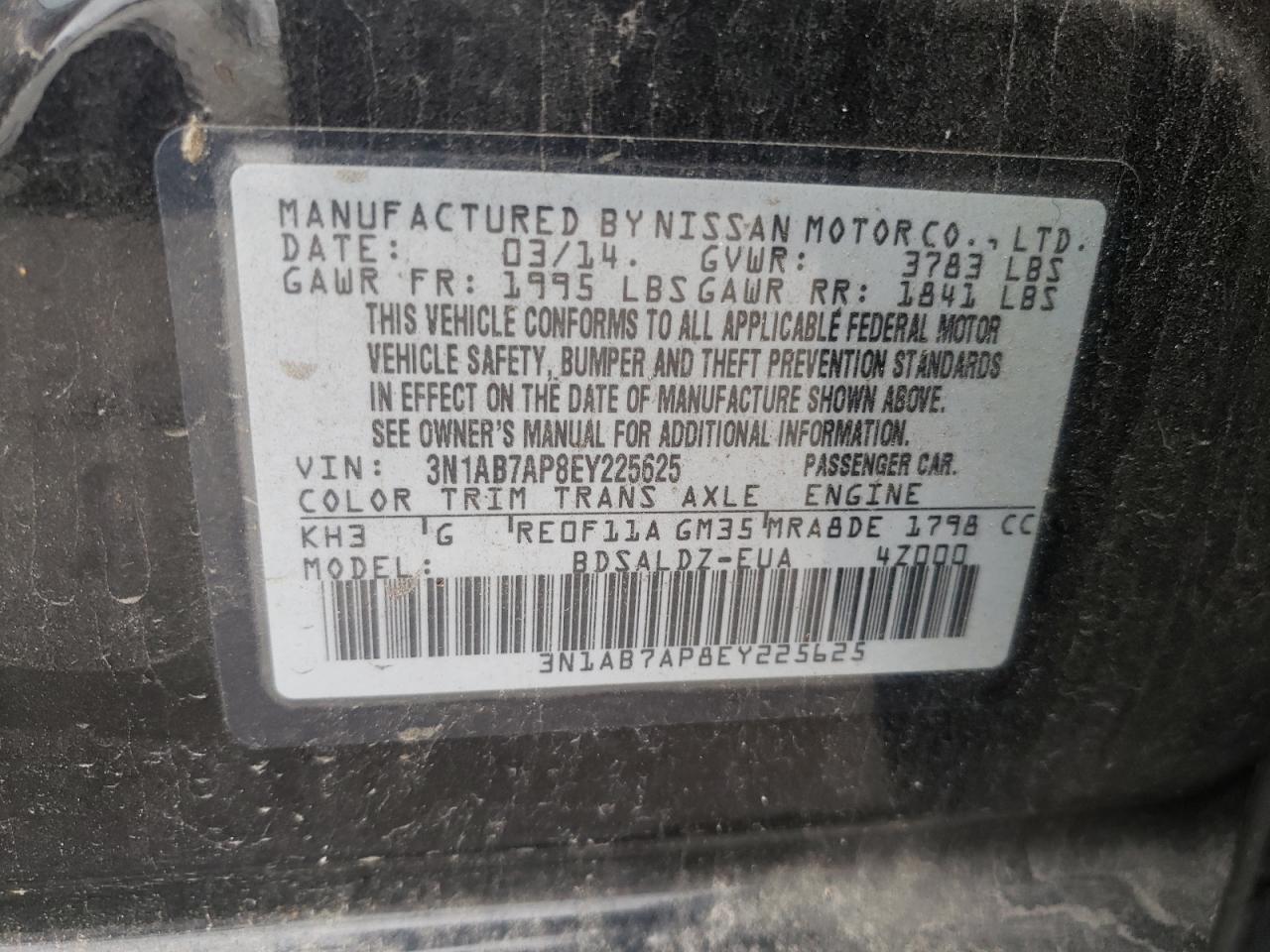 2014 Nissan Sentra - Image 12