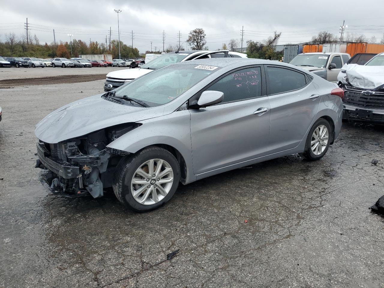 2014 Hyundai Elantra Se VIN: KMHDH4AEXEU181843 Lot: 80952254