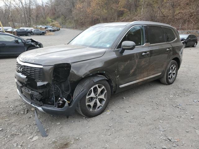 2022 Kia Telluride Ex იყიდება Marlboro-ში, NY - Front End