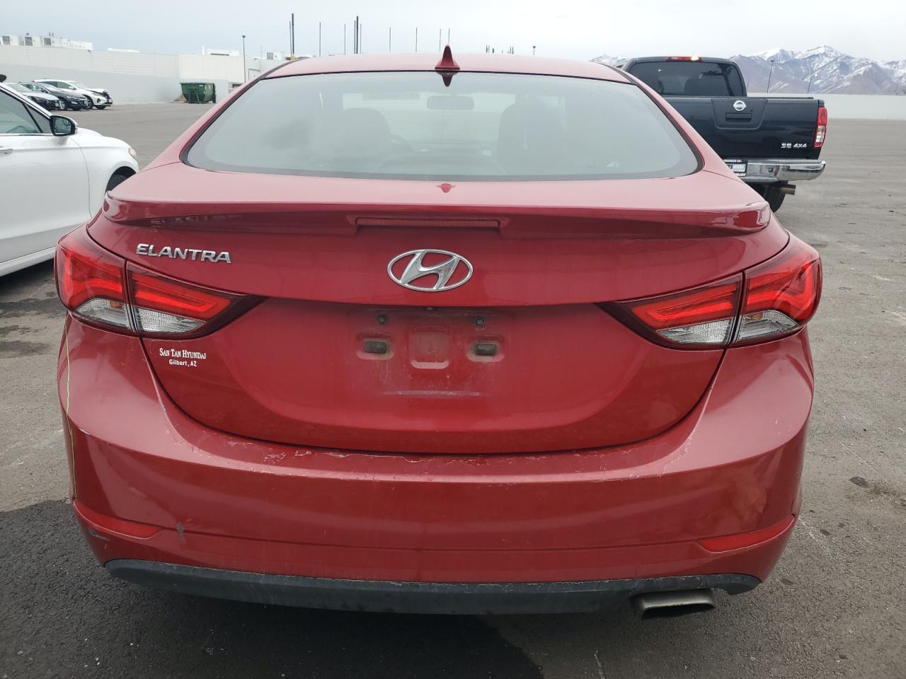 VIN KMHDH4AH2EU204820 2014 HYUNDAI ELANTRA no.6