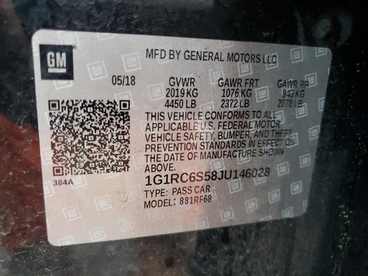 2018 Chevrolet Volt - Image 12