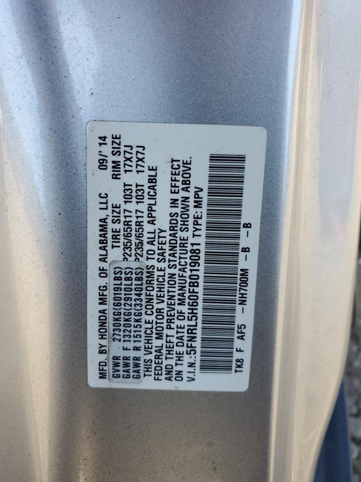 2015 Honda Odyssey - Image 13