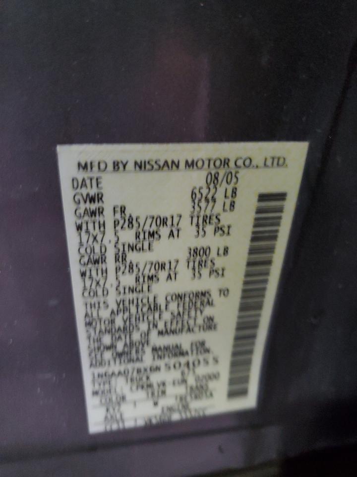 2006 Nissan Titan - Image 12