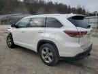 2015 Toyota Highlander Limited en Venta en Hurricane, WV - Front End