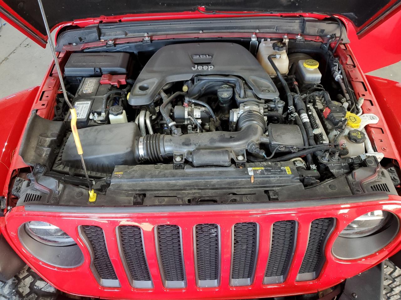 2021 Jeep Wrangler Unlimited Rubicon VIN: 1C4HJXFG8MW605657 Lot: 79498344