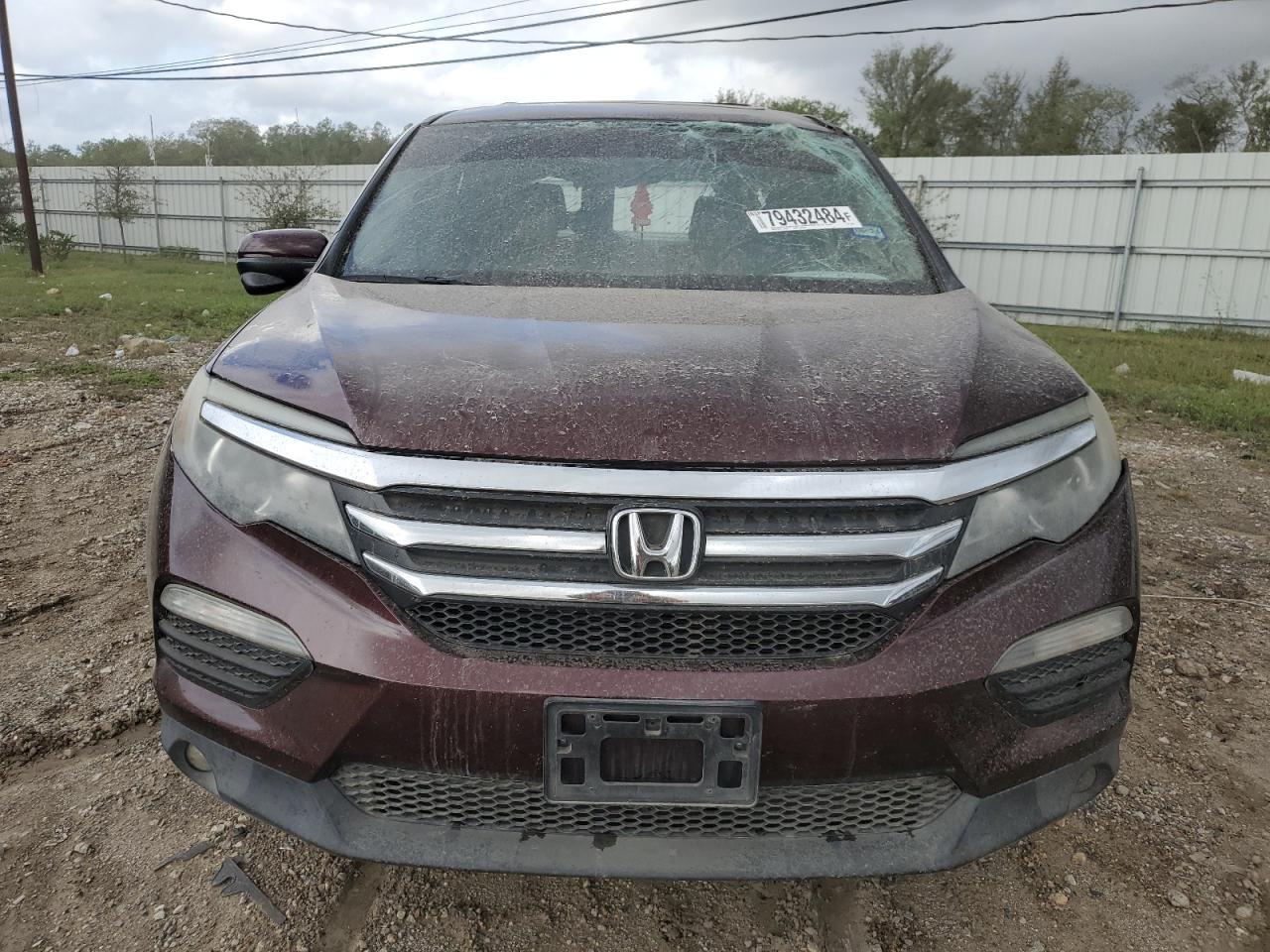 VIN 5FNYF5H57GB054325 2016 HONDA PILOT no.5