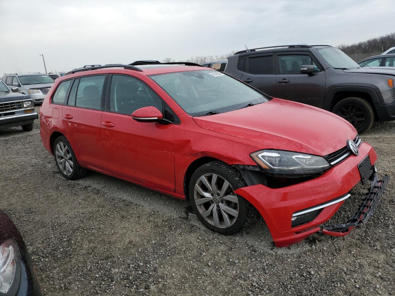 2019 Volkswagen Golf Sportwagen S VIN: 3VWY57AU3KM505087 Lot: 81442684