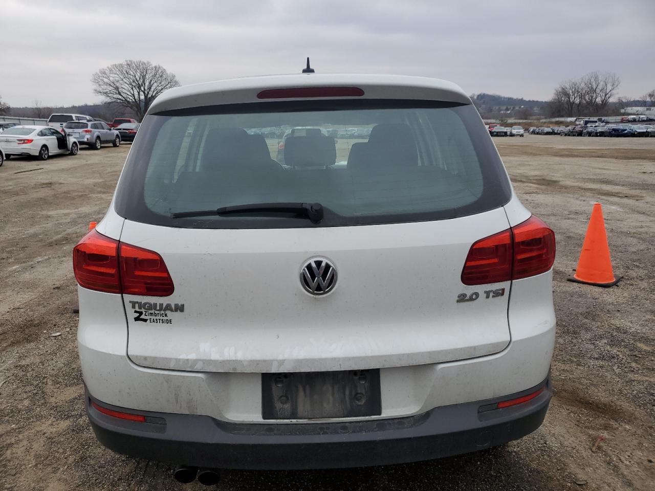 2014 Volkswagen Tiguan S VIN: WVGAV3AX1EW622027 Lot: 81144564