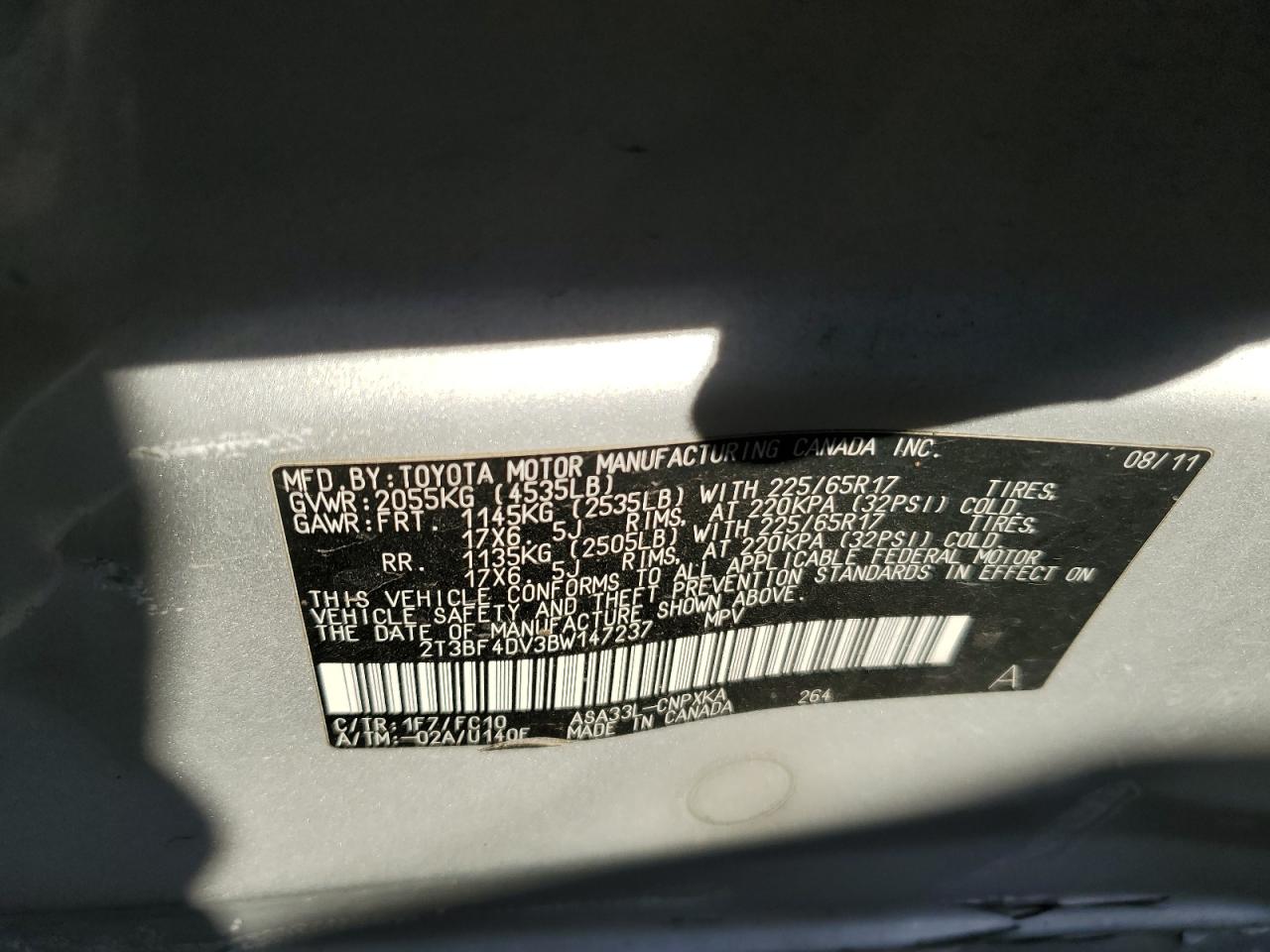 2011 Toyota RAV 4 - Image 15