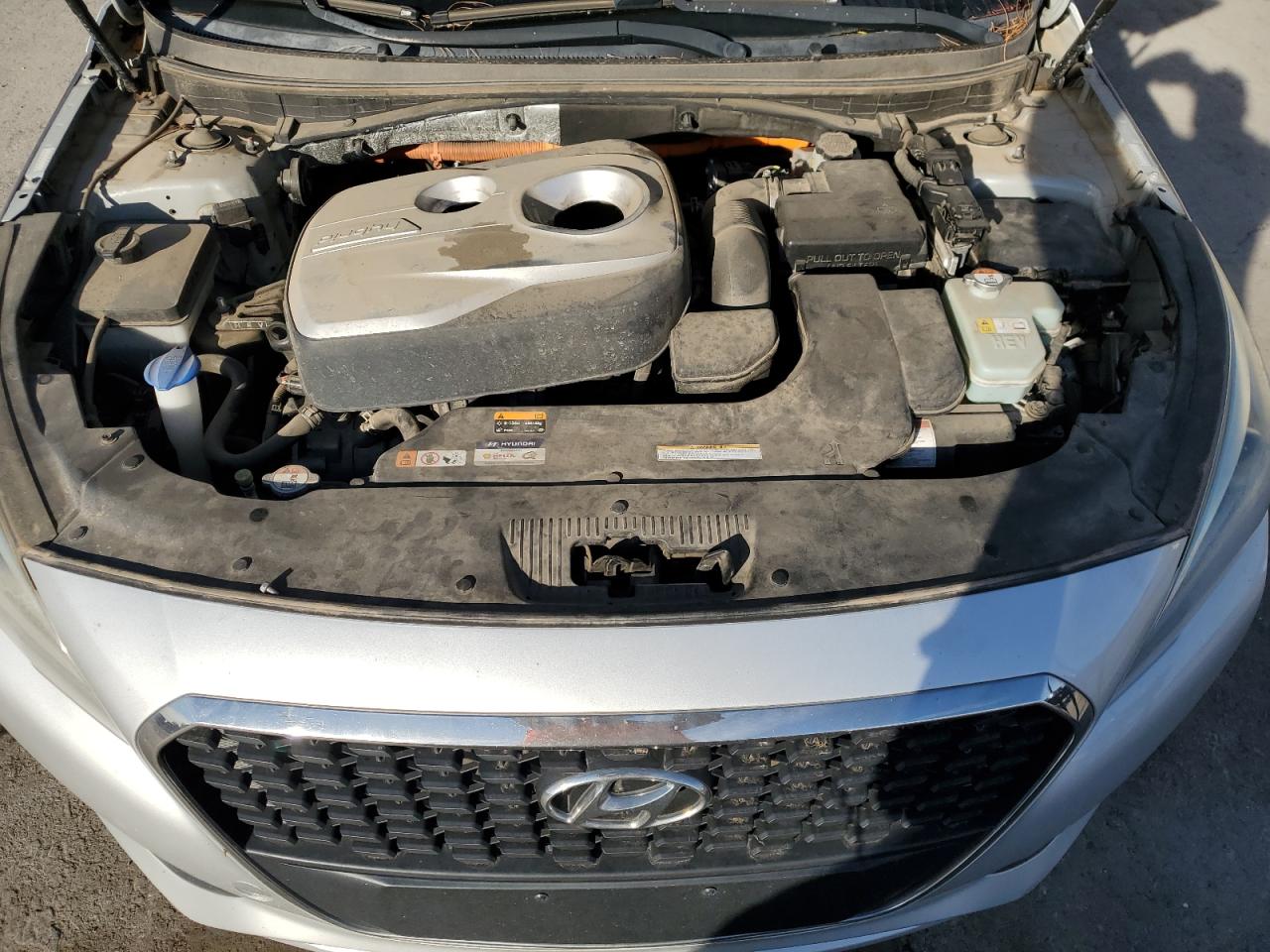 2017 Hyundai Sonata Hybrid VIN: KMHE24L11HA048460 Lot: 58939435