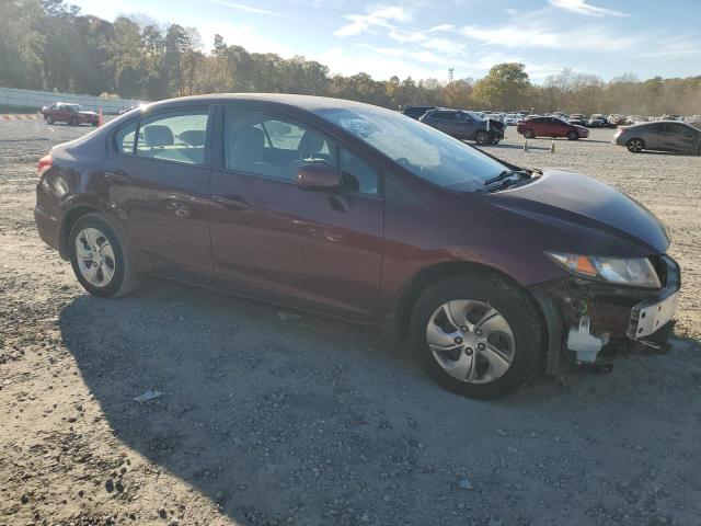  HONDA CIVIC 2013 Burgundy