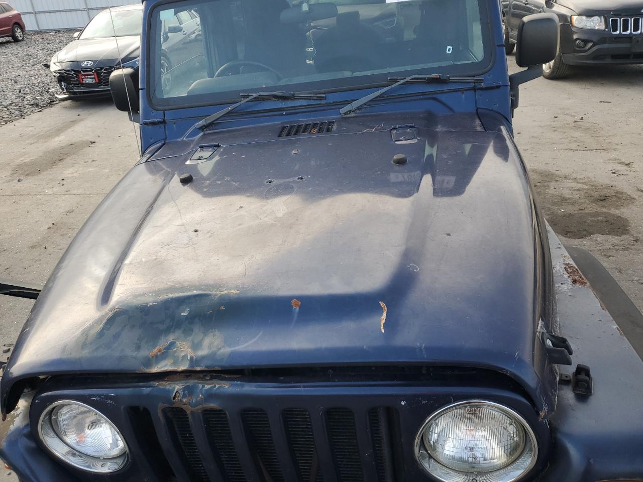 2003 Jeep Wrangler / Tj Sport VIN: 1J4F449S93P332812 Lot: 78076724