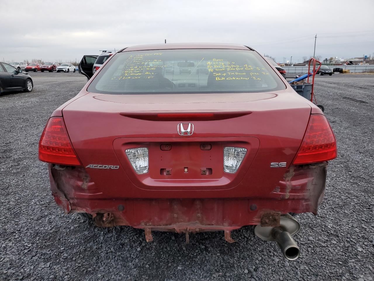 2007 Honda Accord Ex VIN: 1HGCM56707A802718 Lot: 80716224