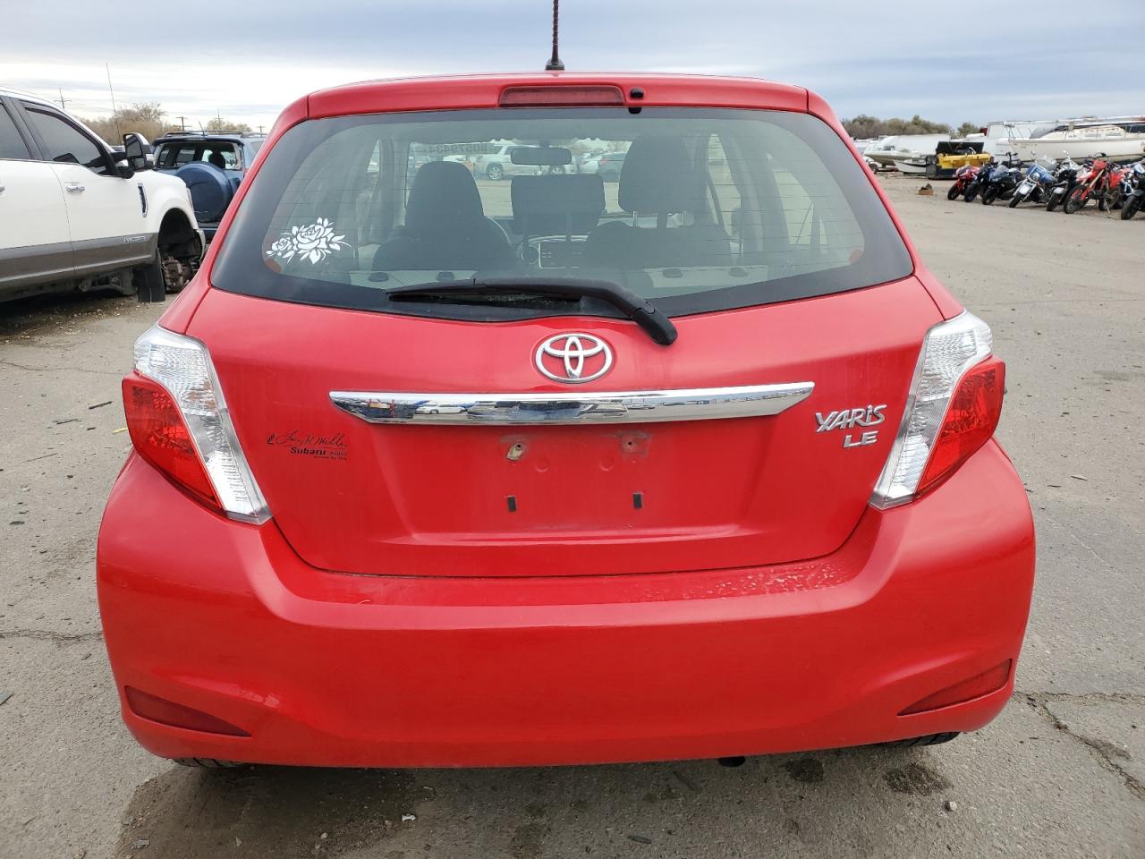 2013 Toyota Yaris VIN: JTDKTUD32DD557308 Lot: 80579434