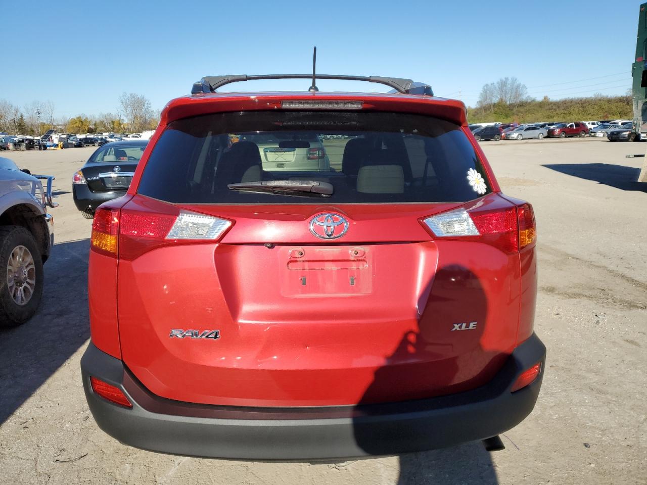 VIN 2T3WFREVXDW037110 2013 TOYOTA RAV4 no.6