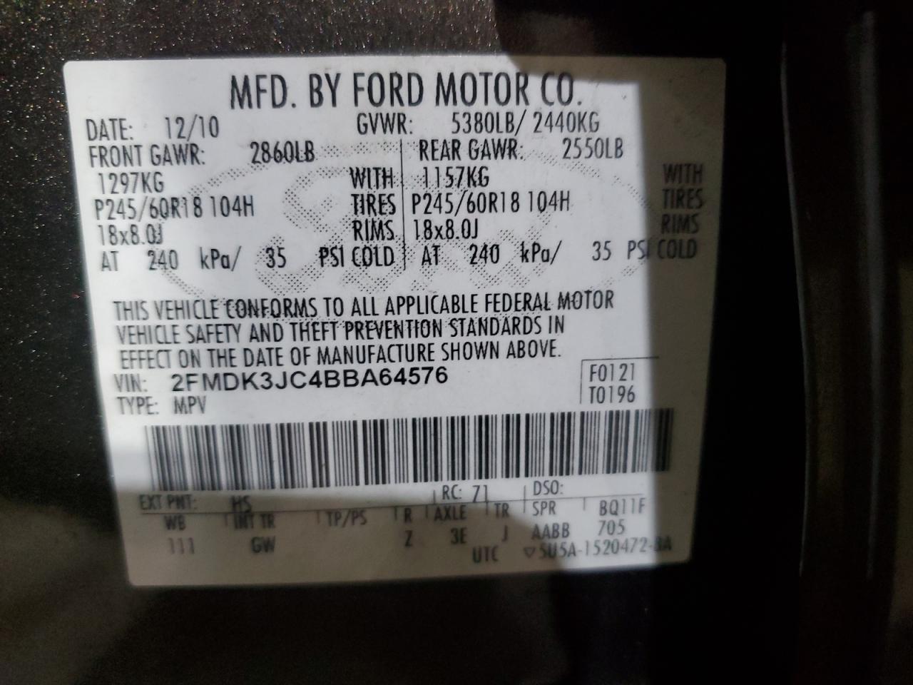 2011 Ford Edge - Image 14
