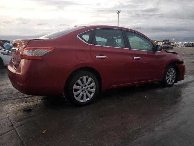  NISSAN SENTRA 2013 Czerwony