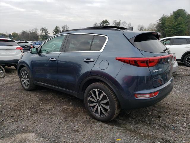  KIA SPORTAGE 2018 Синий