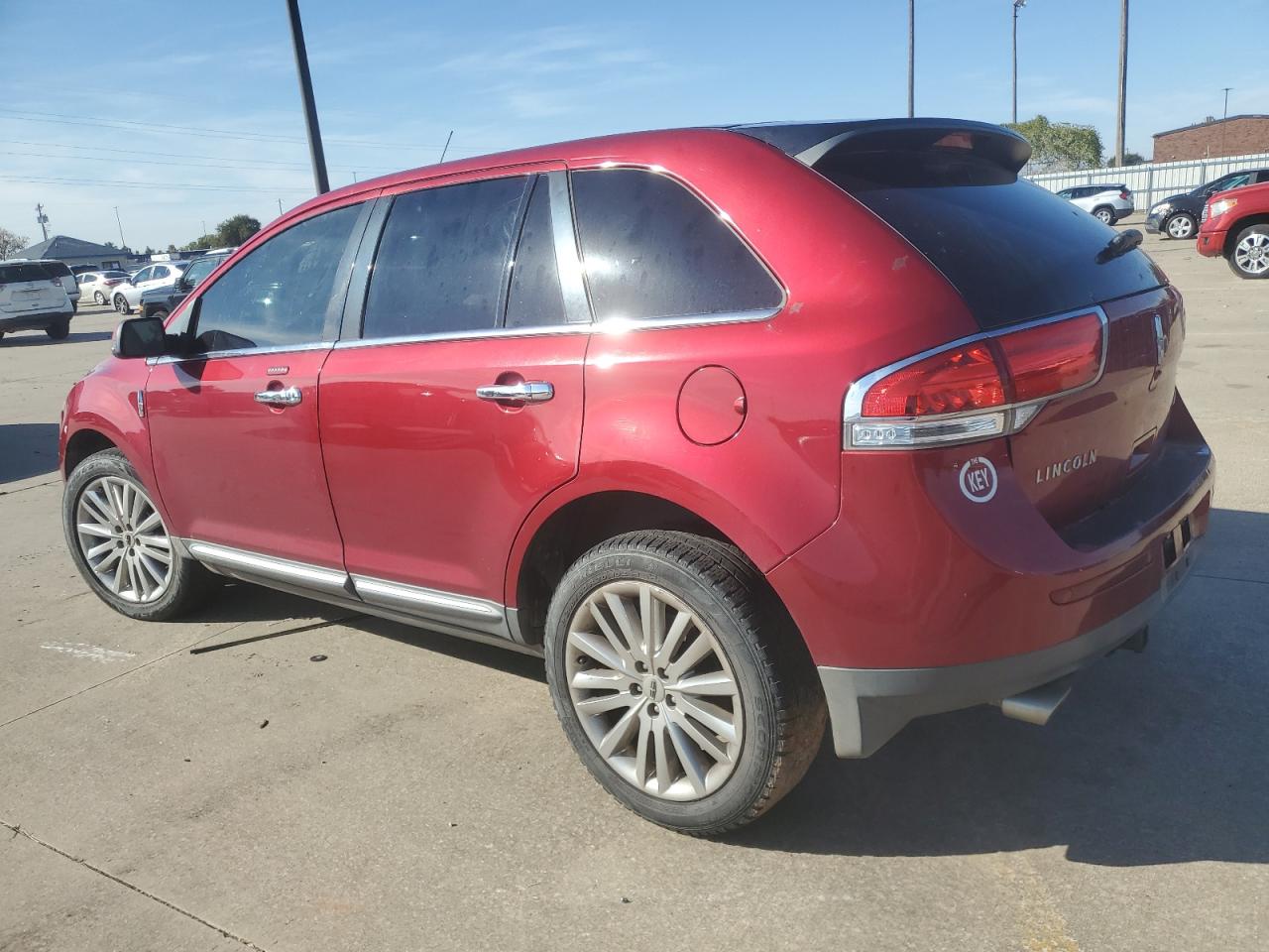 VIN 2LMDJ6JK4FBL34086 2015 LINCOLN MKX no.2