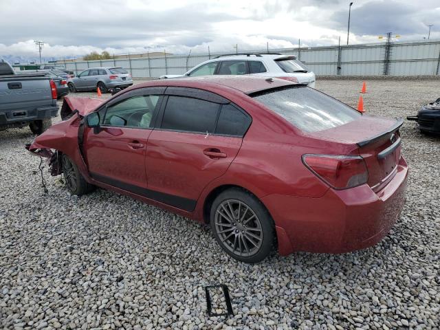  SUBARU IMPREZA 2012 Червоний