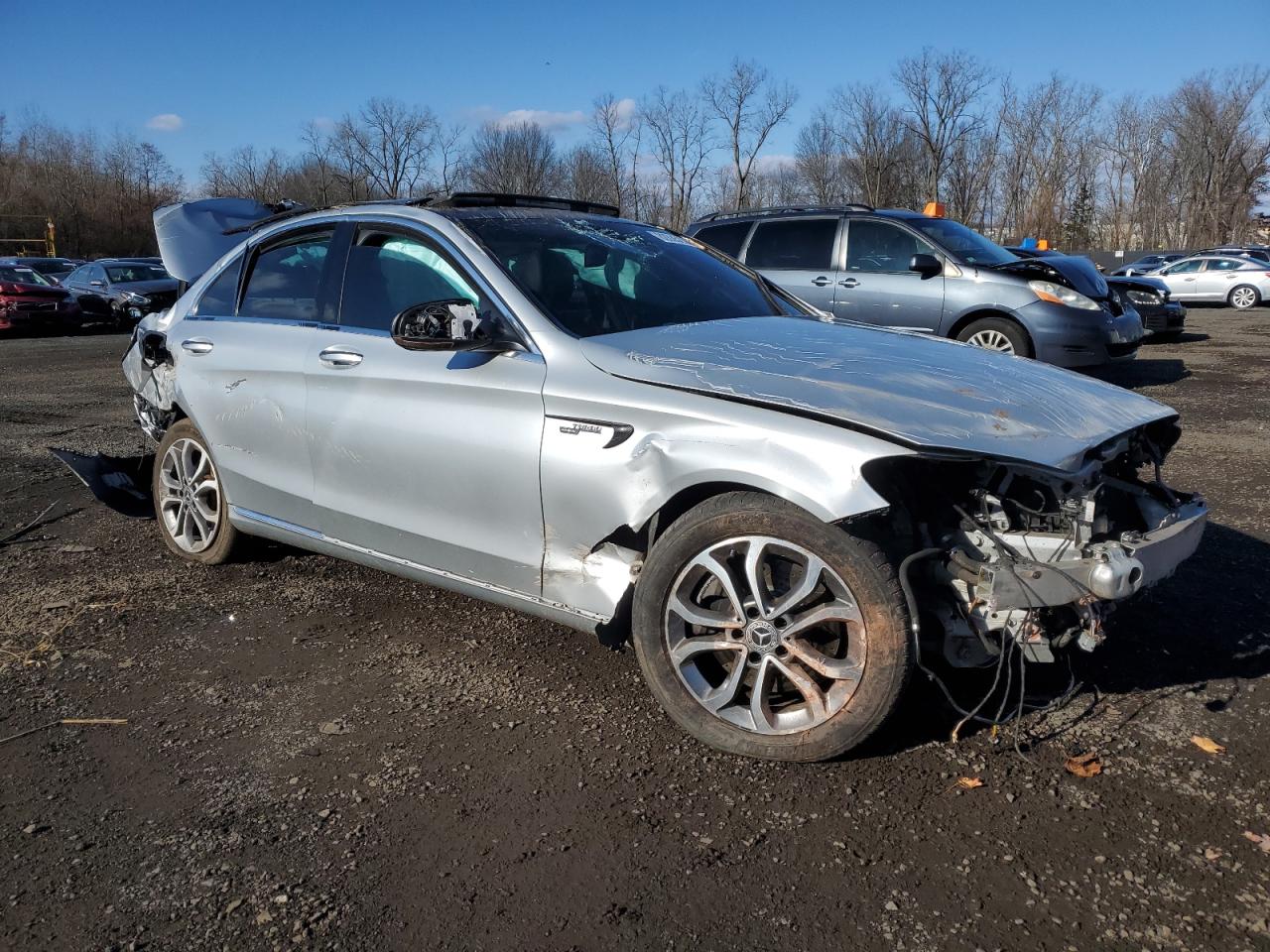 VIN 55SWF4KBXGU175221 2016 MERCEDES-BENZ C-CLASS no.4